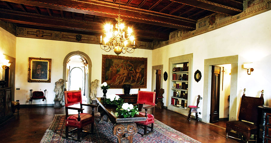 Le sale Villa Ciabattini 4
